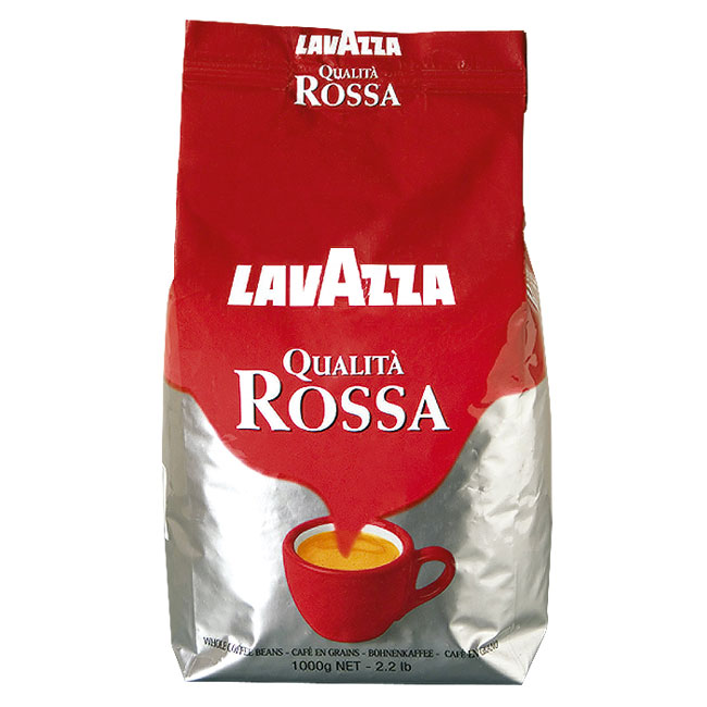 ---Кафе Lavazza Qualita Rossa на зърна, 1000 g