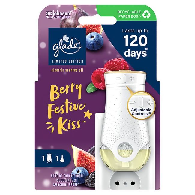 Електрически ароматизатор комплект Glade Berry 20 ml