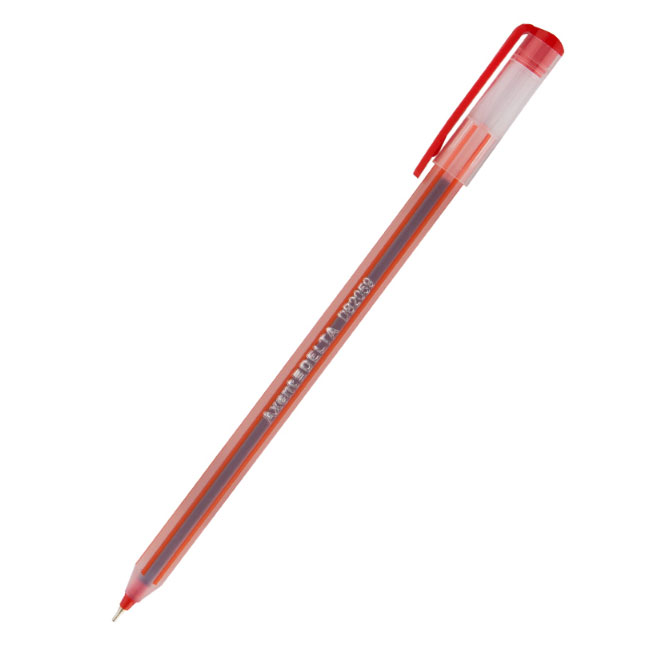 ---Химикалка Delta 2059 0.7 mm Червен