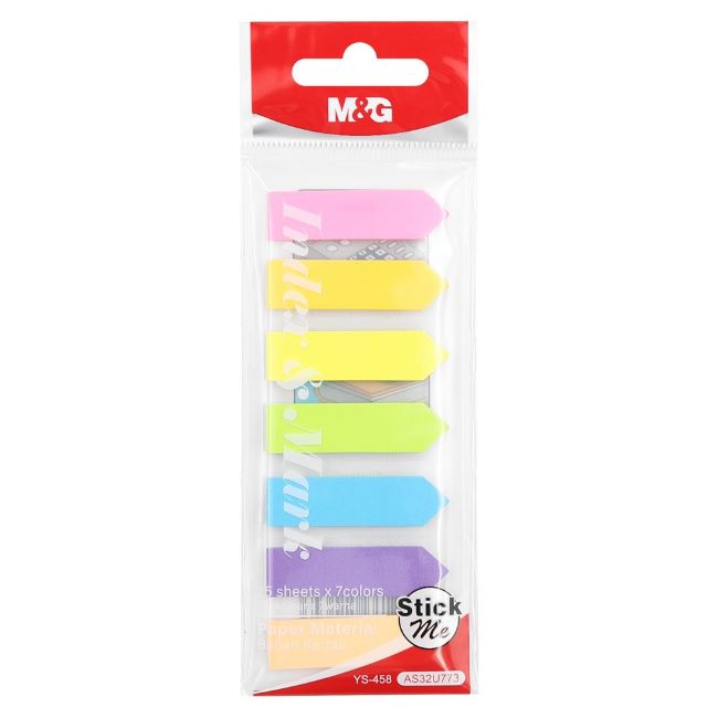 Лепящи индекси M&G 44x12mm стрелка 7x25л.