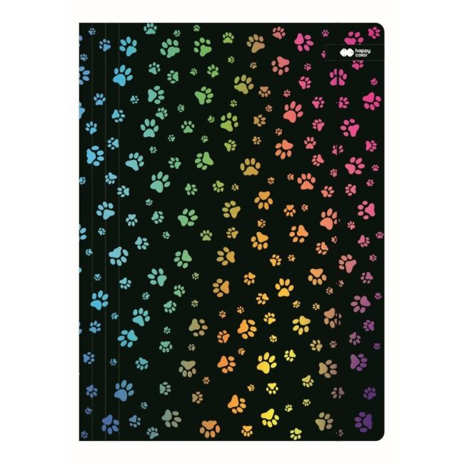 Папка с ластик Junior Happy color A4 картон