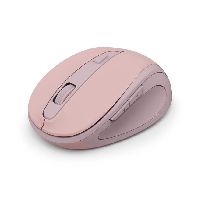 Компактна безжична мишка Hama MW-400 6 бутона Розов