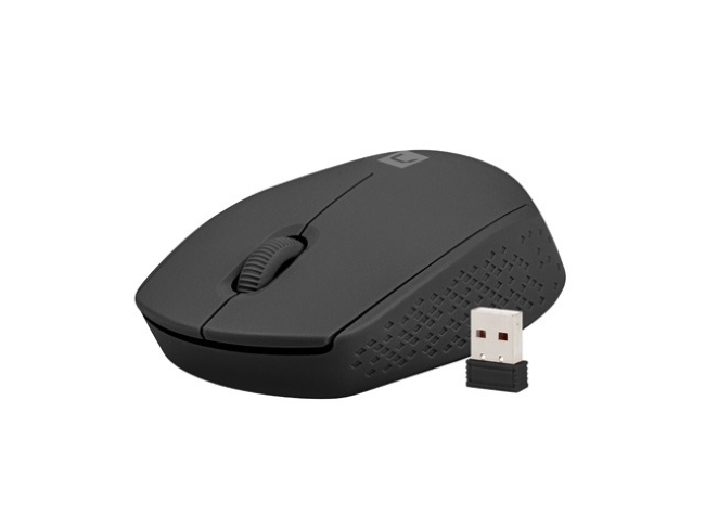 Безжична мишка Natec Mouse Stork 1600DPI Wireless Черен